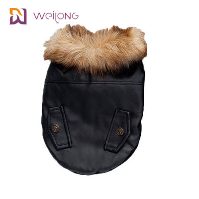 De aangepaste Faux-van de het Huisdierenlaag van Bontleatheret Kleren van de de Hondwinter