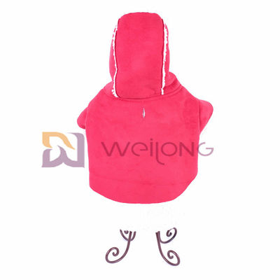 ISO9001 imiteer van het het Huisdierenjasje van Leerhoodie het Jasje van Autumn Raw Edge Warm Dog