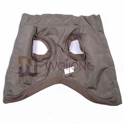Het goede van het de Vachthuisdier van Berber van de Elasticiteits Zilveren Ritssluiting Jasje 2*2 RIB Low Body Dog Jackets voor de Winter