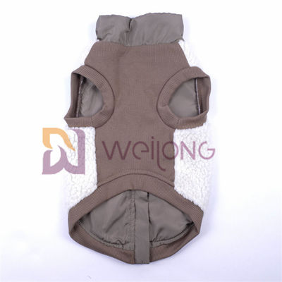 Het goede van het de Vachthuisdier van Berber van de Elasticiteits Zilveren Ritssluiting Jasje 2*2 RIB Low Body Dog Jackets voor de Winter