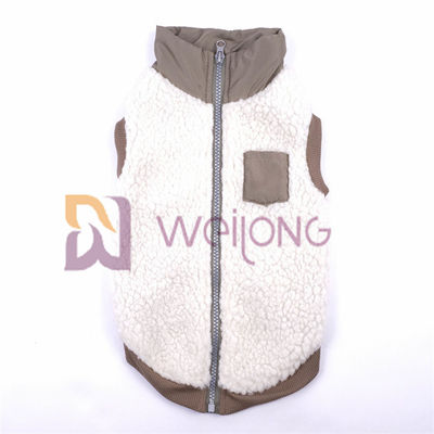 Het goede van het de Vachthuisdier van Berber van de Elasticiteits Zilveren Ritssluiting Jasje 2*2 RIB Low Body Dog Jackets voor de Winter