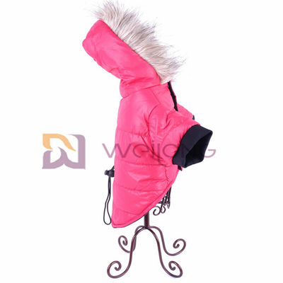 Wattenbreuken die het Openen de hondbovenkleding vullen van Bonthood pet clothing hoodie polyester