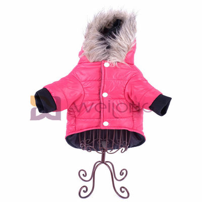 Wattenbreuken die het Openen de hondbovenkleding vullen van Bonthood pet clothing hoodie polyester
