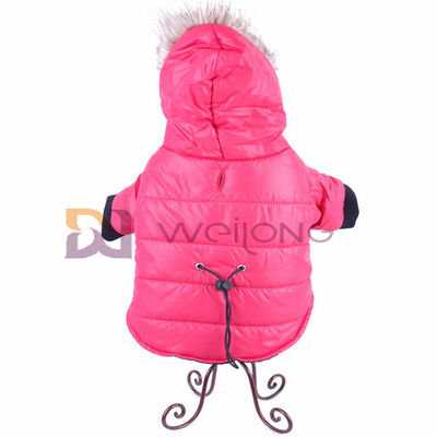 Wattenbreuken die het Openen de hondbovenkleding vullen van Bonthood pet clothing hoodie polyester