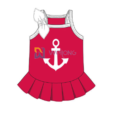 Aangepast Cvc van de Zeemansanchor pet dress van Jersey Wijfje van de de Hondkleding In te ademen