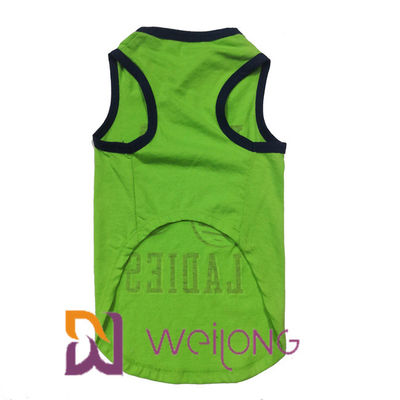 100% van de katoenen van de de Elasticiteitszomer Drukkokospalm van de het Huisdierent-shirt Gespeelde de Muziek van Hawaï