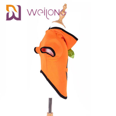 Autumn Embroidery Face Halloween Pumpkin-Hond Hoodie Cat Dog Clothes