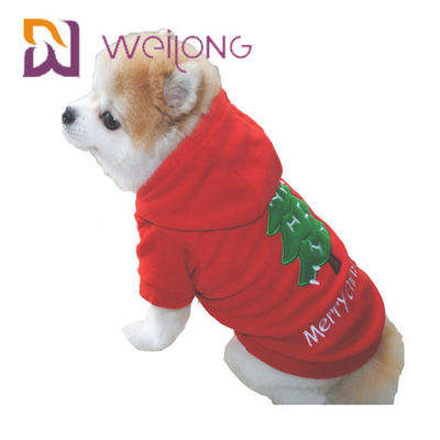 Borduur Polair Vachthuisdier HOODIE voor de Vacht Hoodie van de Kerstmishond