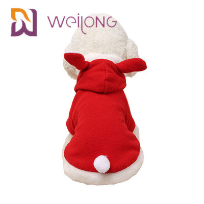 Van het Huisdierenhoodie 100% van Pasen Bunny Costume Halloween Cosplay Rabbit de Polaire Vacht voor Cat Dog