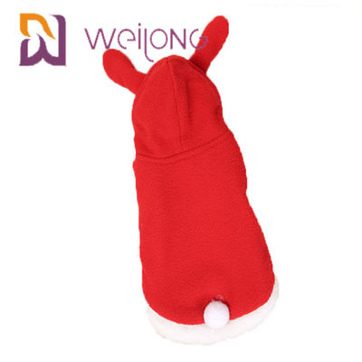 Van het Huisdierenhoodie 100% van Pasen Bunny Costume Halloween Cosplay Rabbit de Polaire Vacht voor Cat Dog