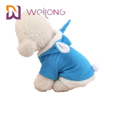 Van het Huisdierenhoodie 100% van Pasen Bunny Costume Halloween Cosplay Rabbit de Polaire Vacht voor Cat Dog
