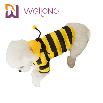 Van de het Huisdierenkleding van Apisflorea van de de Strookbij van de het Kostuumhond de Grappige Kleren van Hoodie