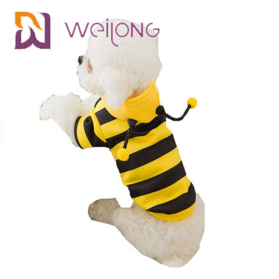 Van de het Huisdierenkleding van Apisflorea van de de Strookbij van de het Kostuumhond de Grappige Kleren van Hoodie