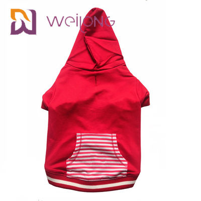 Aangepaste van de het Huisdierenhond van het Kleurendrukhuis Kerstmis Hoodie CVC voor de Herfst/de Winter