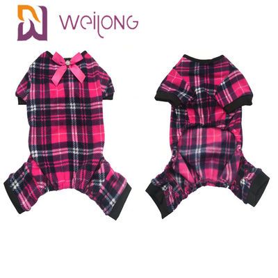 Warme Poly de Pyjama's Klantgerichte Boog van de Vachthond voor de Herfst en de Winter