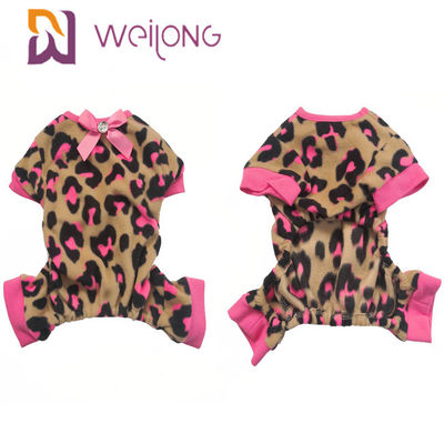 De klantgerichte van het Huisdierenpyjama's van de Patroonboog van de het Huisdierenkleding Pyjama's van de de Warmte Leuke Hond