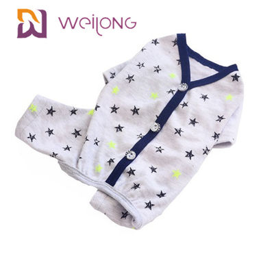 De lente/van de het Patrooncardigan van de de Zomeraanpassing de Katoenen van de het Huisdierenpyjama Voering van Jersey