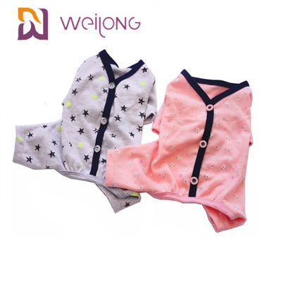 De lente/van de het Patrooncardigan van de de Zomeraanpassing de Katoenen van de het Huisdierenpyjama Voering van Jersey