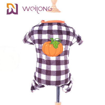 De rubber van de de Vachthond van de Drukpompoen van de Pyjama'shalloween Pyjama's van de de Plaidhond