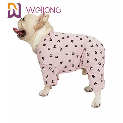 Van de de aanpassingsherfst/Winter van de de Pyjamabsci Hond van het Sweatshirthuisdier de Vacht Onesie