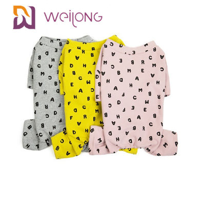 Van de de aanpassingsherfst/Winter van de de Pyjamabsci Hond van het Sweatshirthuisdier de Vacht Onesie