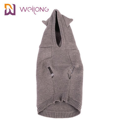 De acryldoekhond Geborduurde Hoodie breit Huisdier Sweater Gebreide Cat Jumper