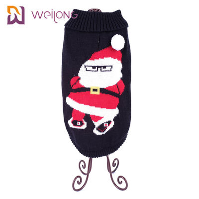 Van de Vakantiesweaters van de sneeuwmanhond van het Nieuwjaarkerstmis het Puppykerstmis Jumper Knit Clothes