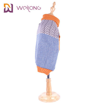De klassieke Kabel breit de Klerenuitrustingen van Jumper Coat Warm Pet Winter van de Huisdierensweater voor Hondenkatten