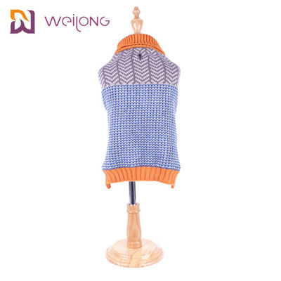 De klassieke Kabel breit de Klerenuitrustingen van Jumper Coat Warm Pet Winter van de Huisdierensweater voor Hondenkatten