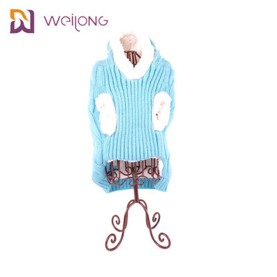 De acrylhonddoek breit Sweater van de Hondhoodie van Sherpa van de Huisdierensweater de Zachte