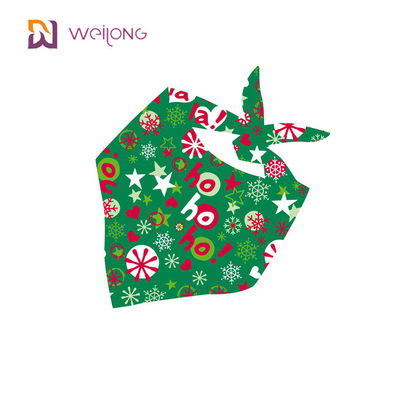 Van de Hondkerstmis van de premie Duurzame Stof Unieke de Vorm Regelbare Pasvorm van Bandana