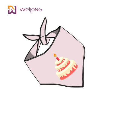 Het Huisdier Bandana van het Cupcakepatroon voor de Levering van de de Toebehorenpartij van de Verjaardagsuitrusting