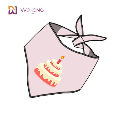 Het Huisdier Bandana van het Cupcakepatroon voor de Levering van de de Toebehorenpartij van de Verjaardagsuitrusting