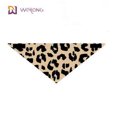 De poly van het de Drukhuisdier van de Popelineluipaard van de de Aanpassings Digitale Druk van Bandana Kleine Hond Bandanas
