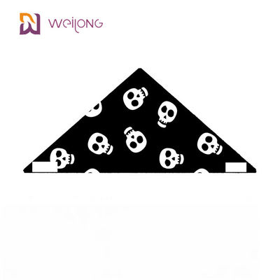 Van de Hondbandanas van BSCI Halloween Sjaal van de Driehoeksslabben de Modieuze Zachte met Schedelpatroon