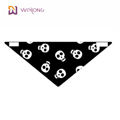 Van de Hondbandanas van BSCI Halloween Sjaal van de Driehoeksslabben de Modieuze Zachte met Schedelpatroon