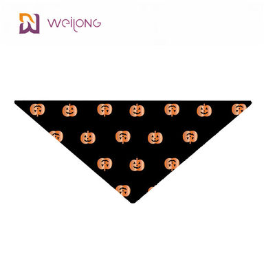 Van de de Hondsjaal van pompoenhalloween van de Driehoeksslabben van Bandana van de Sjaaltoebehoren de Digitale Druk
